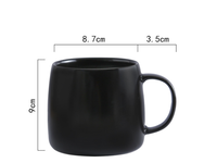 Tasse en céramique nordique émaillée pour café, lait, thé, petit-déjeuner, eau, bureau, restaurant, thé de l'après-midi, tasse de couple