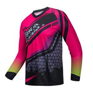 Maglie da Mountain Bike da uomo personalizzate maglie da cross di alta qualità a manica lunga <span class=keywords><strong>MTB</strong></span> - Product Image 6