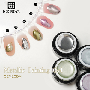 Esmalte de <span class=keywords><strong>Uñas</strong></span> Metálico en Gel, Marca Privada, Efecto Cromo Espejo, Líquido Metálico Vegano, Alta Densidad, Ecológico, Sin HEMA - Product Image 2