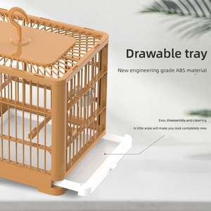 Vente flash Grande <span class=keywords><strong>cage</strong></span> à oiseaux portable pliable <span class=keywords><strong>Cage</strong></span> extérieure pour petits oiseaux Perruches Pinsons <span class=keywords><strong>Cage</strong></span> en plastique de haute qualité - Product Image 6