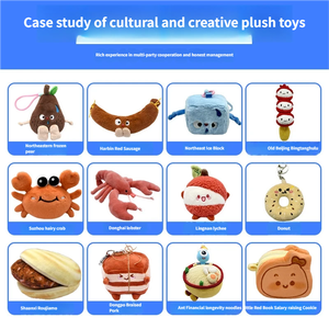 Peluche Creativo Personalizzato: Pera Congelata del Nord-Est, Bambola di Suzhou, Granchio Guanto Cinese - Articoli Culturali e Turistici Locali in Cotone PP - Product Image 3