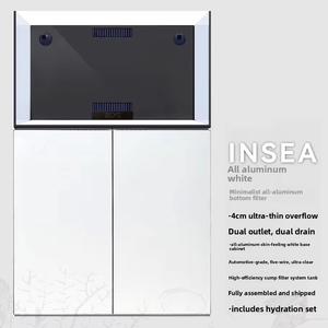 Sistema de Filtración Subacuática Moderno para Tanques de Agua Marina, Gabinete Base Ultrafino de Aleación de Aluminio con Caja Eléctrica Completa - Product Image 1