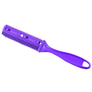 Tijeras <span class=keywords><strong>de</strong></span> corte <span class=keywords><strong>de</strong></span> <span class=keywords><strong>pelo</strong></span> <span class=keywords><strong>de</strong></span> doble cara, peine cortador <span class=keywords><strong>de</strong></span> <span class=keywords><strong>pelo</strong></span> <span class=keywords><strong>de</strong></span> plástico <span class=keywords><strong>con</strong></span> cuchilla <span class=keywords><strong>de</strong></span> acero inoxidable, maquinilla <span class=keywords><strong>de</strong></span> afeitar - Product Image 3