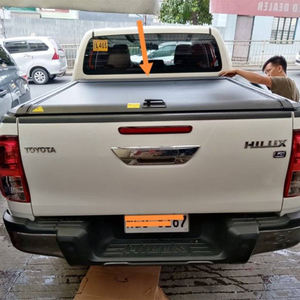 Couvercle de volet roulant couverture de tonneau de lit de camionnette pour dodge ram <span class=keywords><strong>1500</strong></span> ford f150 F-150 ranger Tundra Tacoma hilux dmax triton - Product Image 5