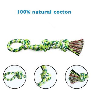 Yıkılmaz köpek ağır köpek Ate halat oyuncak köpek yemek halat römorkör oyuncaklar köpekler için - Product Image 2