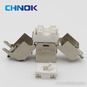 Rj45 STP Cat6/cat6A/CAT7/cat8 8P8C <span class=keywords><strong>180</strong></span> độ toolless <span class=keywords><strong>Ethernet</strong></span> mạng Modular <span class=keywords><strong>Keystone</strong></span> <span class=keywords><strong>Jack</strong></span> DP-KJ-8026 - Product Image 5