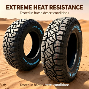 Neumático Radial ROCKHUNTER 285/75R16 Nuevo, Banda de Rodadura Agresiva, Terreno Accidentado, Resistente a Altas Temperaturas, M+S, para Camioneta Ligera, 3 Años de Garantía - Product Image 1