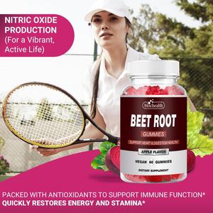 เยลลี่รากบีทรูทสำหรับผู้ชายและผู้หญิง-อาหารเสริมบีทรูทกับ COQ10, ขมิ้น, วิตามินซีและ <span class=keywords><strong>B12</strong></span>, ผงรากบีทรูทเพื่อเพิ่มพลังงาน - Product Image 2