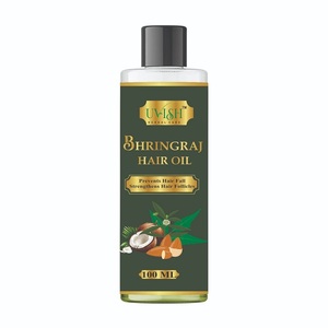 Bhringraj <b>Hair</b> <b>Oil</b> with <b>Ayurvedic</b> Herbal Formula for Fast <b>Hair</b> Growth <b>Hair</b> Fall Control Deep Scalp Nourishment and Strong <b>Hair</b> - Product Image 1