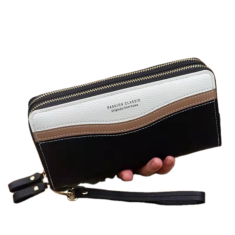 Лидер продаж 2022, кошельки нового дизайна для женщин, модные кожаные кошельки для мужчин, кожаные кошельки