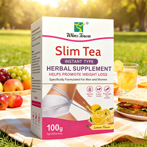 Wins Town Private Label Sugar <b>Free</b> Lemon Detox Tea Powder For <b>Weight</b> Loss Herbal Supplement Colon Cleansing Tea For Men Women - Product Image 1