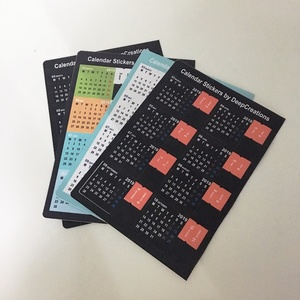 Personalizado de vinilo mate resistente al agua de calendario planificador pegatinas - Product Image 4