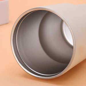 Eco Friendly Reusable Stainless Steel <b>Coffee</b> Travel Mug | Powder Coated Vacuum Tumbler with Handle Strap for Corporate Branding - Product Image 3