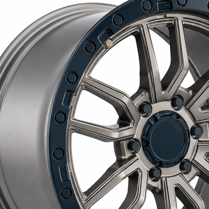 Jantes en aluminium forgé 6061 T6 CNC, couleur Gun Metal, 20, 22, 23 pouces, entraxes 6x114.3 et 6x135, pour SUV et <span class=keywords><strong>camion</strong></span>, avec système Beadlock et Centerlock, tout-terrain - Product Image 3