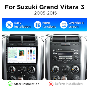 Radio para Auto Junsun con Carplay Inalámbrico para Suzuki Grand Vitara 3 2005-2015, Ventilador de Enfriamiento Integrado, Navegación GPS Automática, Reproductor Multimedia - Product Image 2