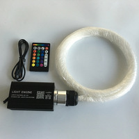 Luz de Techo de Fibra Óptica LED RGBW de 16W con APP, DC12V para Auto, Efecto de Cielo Estrellado para una Atmósfera Romántica