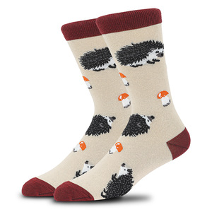 Calzini da <span class=keywords><strong>uomo</strong></span> divertenti da <span class=keywords><strong>uomo</strong></span> Anime fox Hedgehog cavallo lavorato a maglia in cotone calze da <span class=keywords><strong>uomo</strong></span> - Product Image 4