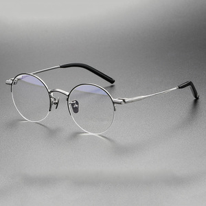 Kính mắt nam cổ điển cao cấp Oscare S-185T, gọng kính titan viền trang trí họa tiết in, thương hiệu Vasos Optics - Product Image 2