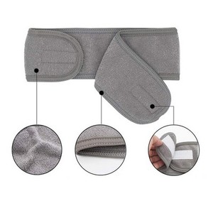 Bandeau en Velcro de Haute Qualité avec Logo Personnalisé pour Femmes, Respirant, pour le Nettoyage du Visage, Accessoires pour Cheveux - Product Image 3