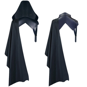 Capa Medieval de Manga Larga para Hombre, Estilo Gótico, de Caballero, Asesino, Vikingo, Pirata, con Capucha, para Disfraces de Anime y Cosplay - Product Image 5