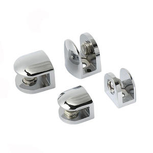 Plastic Iron Semi <b>Circular</b> Snap In <b>Shelf</b> Support Bracket Furniture Layer Board Fixed Partition Connector - Product Image 1