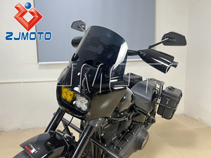 Frontverkleidung Windschutz scheibe mit Baja Designs LP4 Beleuchtungs montage Kit für Harley Softail M8 Fat Bob 114 FXFB <span class=keywords><strong>FXFBS</strong></span> 2018-2024 - Product Image 4