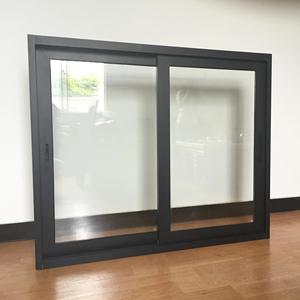 Alufront Fenêtre et Porte Coulissantes Pliantes en Alliage d'Aluminium Style Moderne, Résistantes aux Ouragans, avec Barres, Fenêtres à Battants à Simple <span class=keywords><strong>Vitrage</strong></span> - Product Image 1