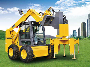 공식 XC740K XC760K 소형 스키드 스티어 로더 트랙터 0.45m ³ 버킷로드의 <span class=keywords><strong>Yanmar</strong></span> 엔진 - Product Image 5