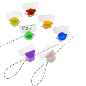 Sello de medidor de giro de agua eléctrico de seguridad de plástico sello de medidor de giro de código de barras - Product Image 5