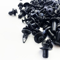 Clips de fixation universels pour capot et pare-chocs de voiture, rivets de poussée pour pare-chocs automobile, clips en plastique pour carrosserie et ailes, clips de fixation pour trous de carrosserie