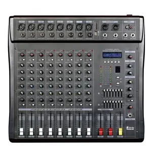 China sound mixer 8 channel professional audio mixer