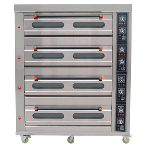 Satış gıda ekmek makinesi dijital kontrol ekonomik kahvaltı dükkanı baget gaz ekmek fırını - Product Image 1