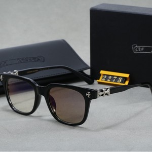 2273 Chrome <strong>Glasses</strong> Heart Photochromic <strong>Glasses</strong> 2025 Trending Unisex UV400 Lightweight <strong>Clear</strong> Lens for <strong>Men</strong> High Quality Vintage - Product Image 1