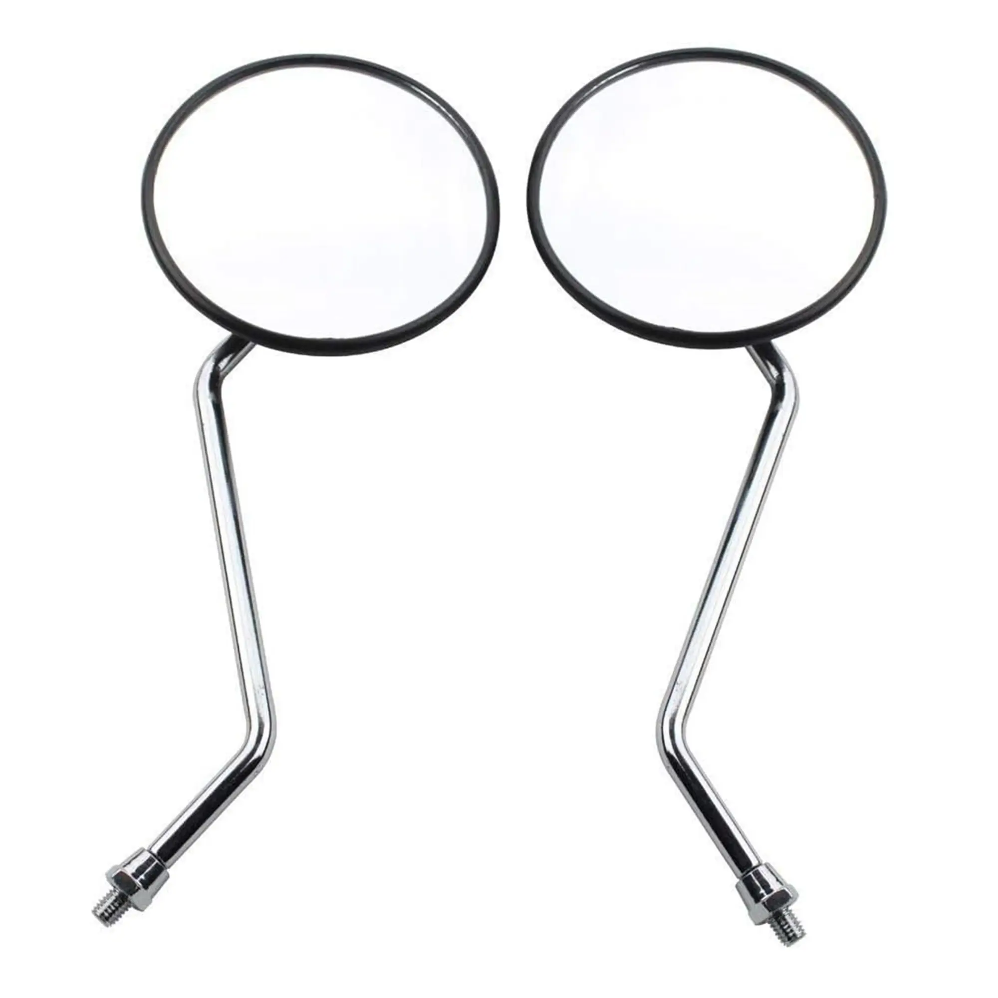 GOOFIT 8mm Round Rearview Mirror For 50cc 70cc 90cc 110cc 125cc 150cc 200cc 250cc ATV Quad Scooter Motorcycle Side Mirror