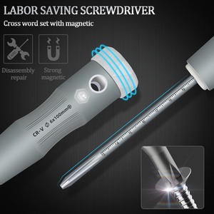 Kingsdun 9 trong 1 chất lượng cao Screwdriver Set sửa chữa chuyên nghiệp công cụ Kit với kích thước khác nhau rãnh và Philips tua vít - Product Image 2