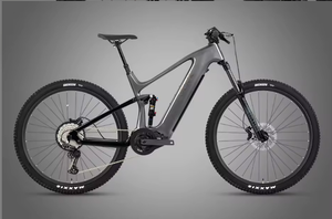 Bicicleta Eléctrica de Descenso con Suspensión Completa de Fibra de Carbono de 29 Pulgadas, M560, 12 Velocidades, Batería Integrada - Product Image 4