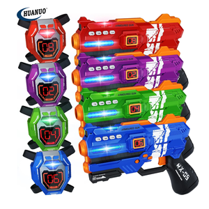 <span class=keywords><strong>Laser</strong></span> Tag pistole Set di 4 con Display digitale a LED giubbotti a infrarossi Multi-funzione <span class=keywords><strong>Laser</strong></span> Tag pistole divertenti giocattoli per esterni per bambini - Product Image 1