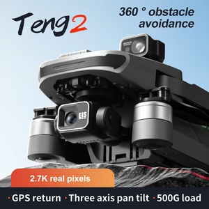 โดรน S155 Long Fly 3 แกนกันสั่น รองรับกล้อง 4K HD พร้อม GPS บลัชเลส ถ่ายภาพทางอากาศ ควบคุมด้วยรีโมทคอนโทรล เหมาะสำหรับมือใหม่ พับเก็บได้ ระยะบิน 5 กม. - Product Image 4