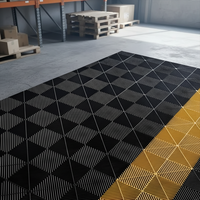 Dalles de sol emboîtables antidérapantes pour garage et station de lavage auto, grilles de protection amovibles pour detailing automobile