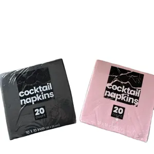Tovaglioli colorati per la cena in <span class=keywords><strong>carta</strong></span> airlay, 1/4 piegati 10 "x 10" asciugamani usa e getta per gli ospiti - Product Image 1