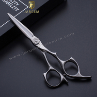 Ciseaux à cheveux Matt Design Ciseaux berbères japonais Outils de coiffure professionnels de 6.0 pouces