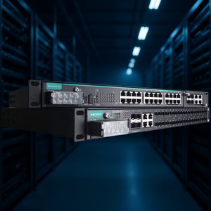 Commutateur Ethernet en rack Moxa Pt-7528-24tx-Hv-Hv 24 ports industriel pour entreprise avec 24 ports RJ45 1000 Mbps IEEE 802.3 - Product Image 3