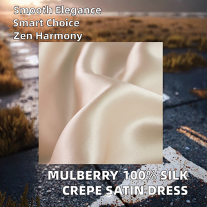 Siêu Sáng Bóng <span class=keywords><strong>100</strong></span>% Tinh Khiết Tự Nhiên Dâu Lụa <span class=keywords><strong>Satin</strong></span> Vải Top Grade 6A Chất Lượng Cao 16Mm 19Mm 22Mm 25Mm Cho Dresses - Product Image 4