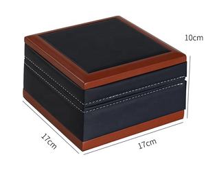 2024 vente en gros de luxe en bois Premium PU montre organisateur stockage Collection voyage étui de transport pour <span class=keywords><strong>Rolx</strong></span> - Product Image 2