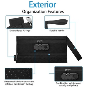 No olor bolsa de hierba de almacenamiento con fibra de carbono forro mantener accesorios para fumar fresco apestoso prueba bolsa - Product Image 3