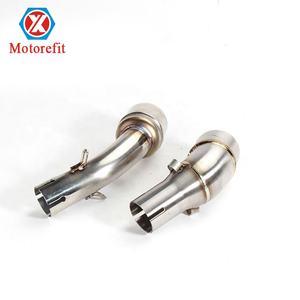 RTS de escape de la motocicleta medio enlace adaptador conector modificado medio para Yamaha R25 R3 <span class=keywords><strong>MT</strong></span>-<span class=keywords><strong>03</strong></span> YZF-R25 YZF-R3 YZF MT03 - Product Image 1