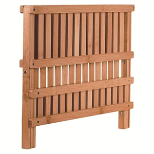 Foldable Bamboo <b>Dish</b> <b>Rack</b> 2 Tier With Drainage For Kitchen Countertop Use - Product Image 3