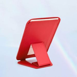กระเป๋าใส่บัตรเครดิตพร้อมขาตั้งโทรศัพท์หนัง PU พิมพ์ลายโลโก้แบบสั่งทำทันสมัย สำหรับของขวัญส่งเสริมการขายในงานอีเว้นท์ธุรกิจ - Product Image 4