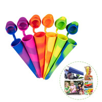 6 moules à glaces en silicone avec couvercles, anti-goutte, sans BPA, compatibles lave-vaisselle, pour la cuisine