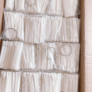 50 PCS Fan Ring Nail Polish Color Chart Tête plate Rectangle Angle Nail Chart Nail Gel Color Chart avec couleur claire et naturelle - Product Image 2